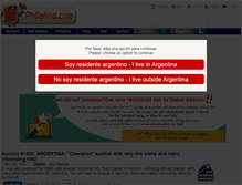 Tablet Screenshot of philatino.com